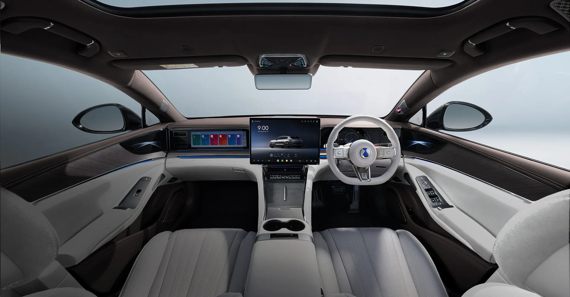 DENZA Z9 GT interior — Perg Beige